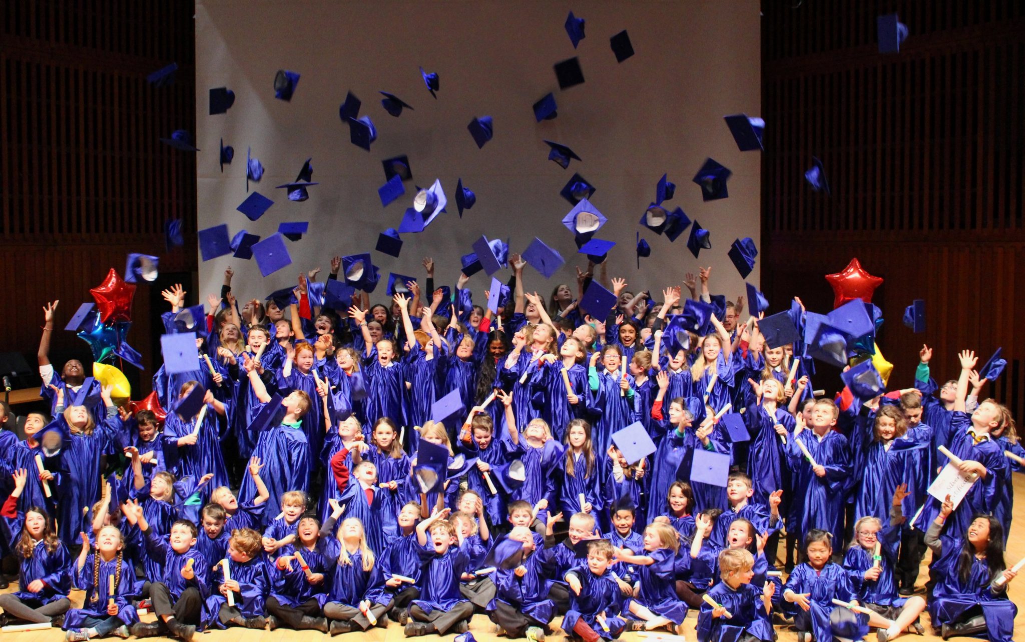 Young graduates enjoy evening of Razzamataz and pride