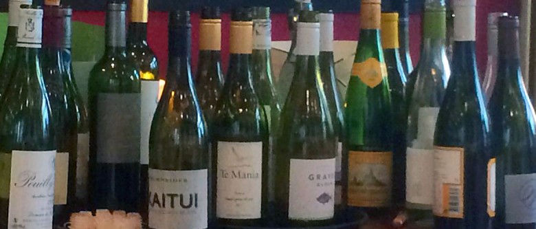 Looks like there's been some serious testing of the wine list… Photograph: Cave du Cochon on Twitter