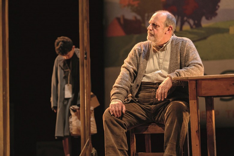Alex Taylor-McDowall as William with David. Photograph: Dan Tsantilis