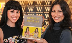 Pictured: Foodie stars the Hemsley sisters wow the crowd at Waterstones
