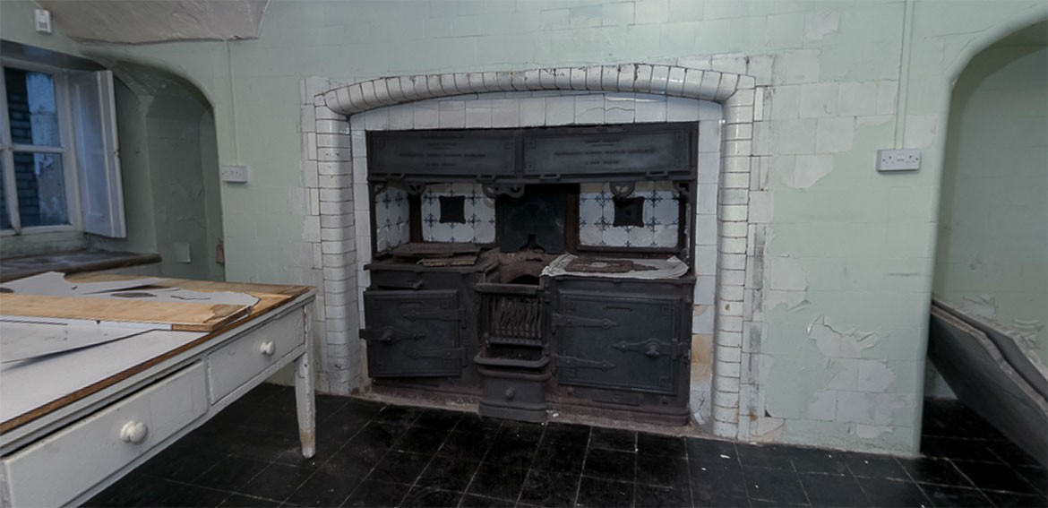 Is that a kitchen range – or a smiley face?