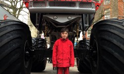 Monster truck parks itself in Parliament Street for one day only