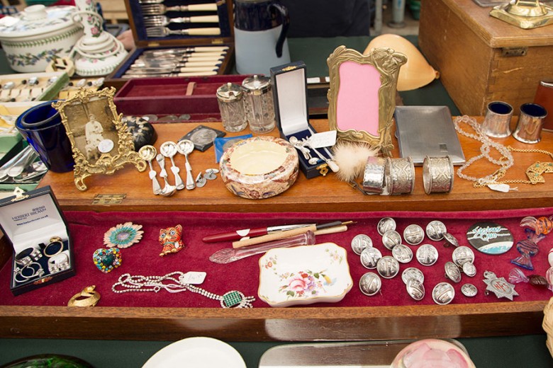 Some of the items for sale by stallholder Francis Comerford
