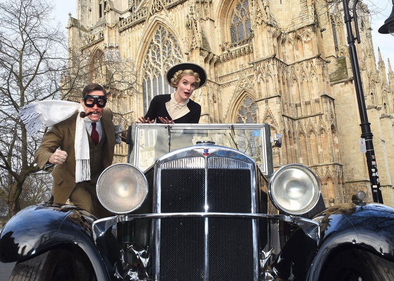 Fast-paced and achingly funny… The 39 Steps