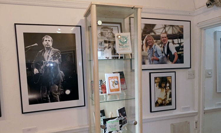Some of the Ian Astle photographs at the Pyramid Gallery