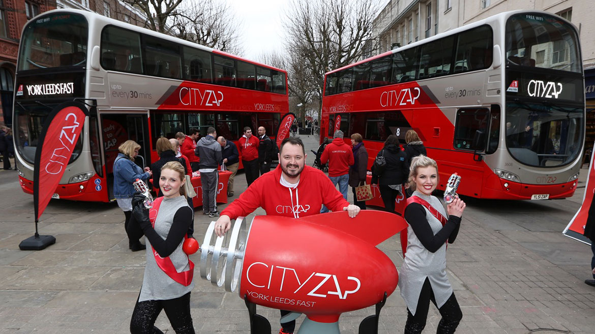 Travel from York to Leeds for £1 – Plush new bus service’s opening offer