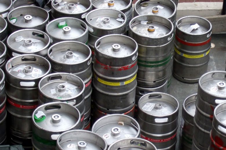 We're only here for the beer kegs… Photograph © James Cridland on Flickr
