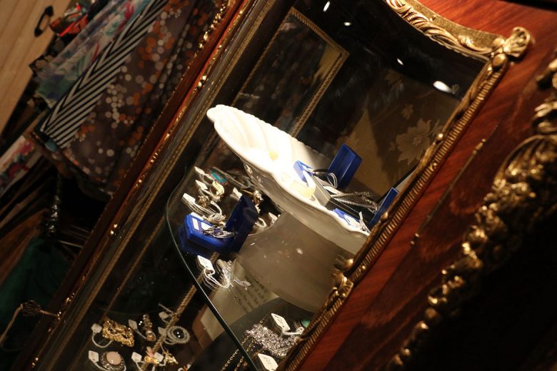 Some of the vintage jewellery