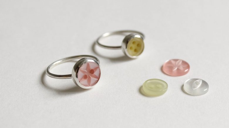 Haberdashery fan Joanna Wakefield transforms bits, bobbins and buttons into jewellery