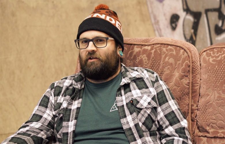 Learned to walk again: Jonny Long, in a still taken from Ben's film