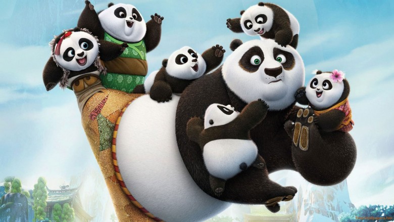 The film that Dean and his children went to see – Kung Fu Panda 3