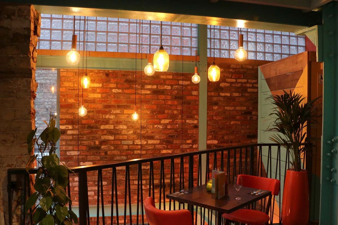The atrium at Las Iguanas. Photograph: Richard McDougall