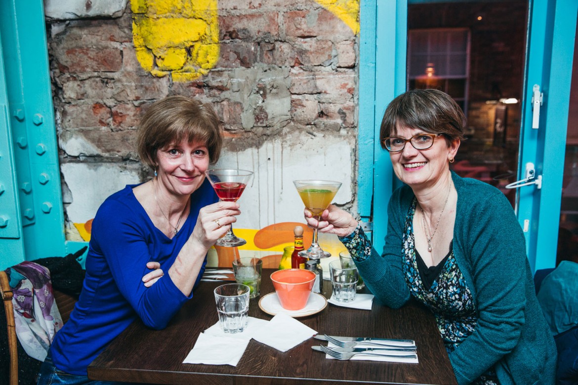 Caroline Williams and Kay Hyde. Photograph: Tom Joy Photography