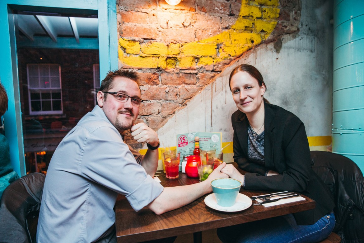 PJ and Orsi Edgar. Photograph: Tom Joy Photography