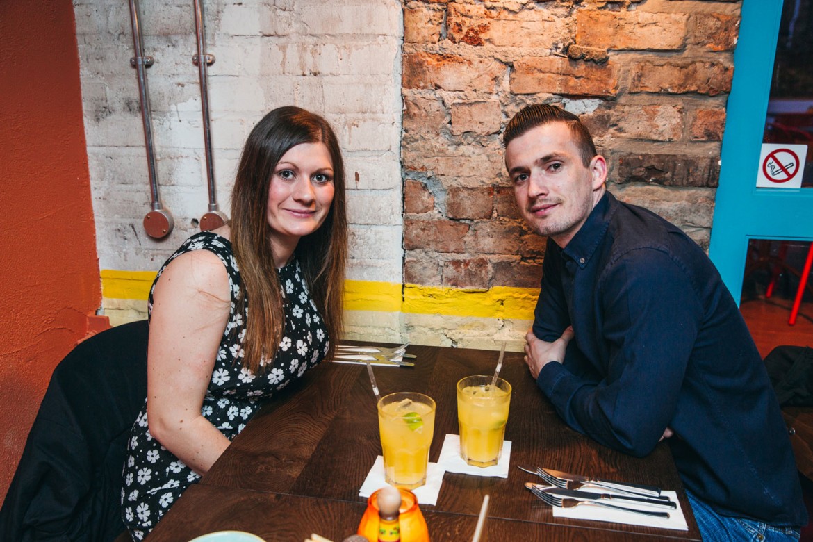 Natalie and Shane Bogg. Photograph: Tom Joy Photography