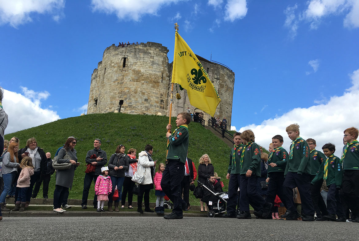 Thousands of York scouts and guides to mark 80th anniversary of St George’s Day celebration