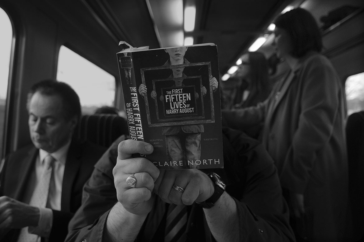 Buried in a book