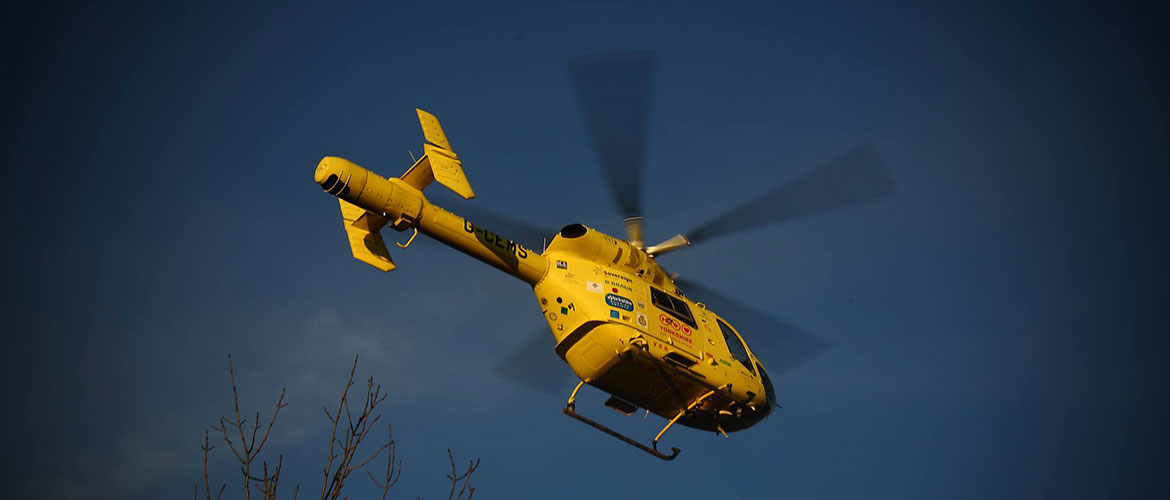 90-year-old man airlifted to hospital after being trampled by cow