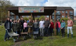 Community garden transformed as York charity and business team up