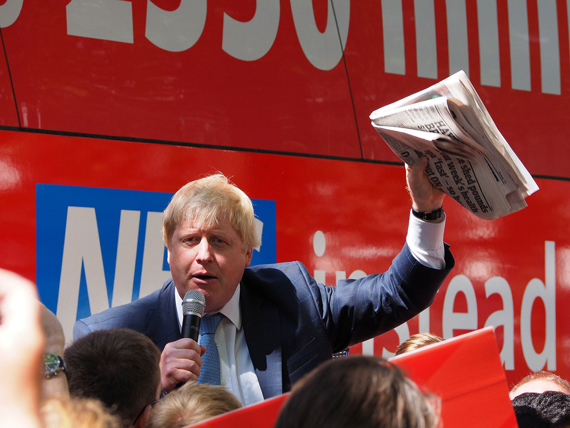 Video: Boris Johnson in York – Told off for ‘talking rubbish’ before taking on an egg-thrower