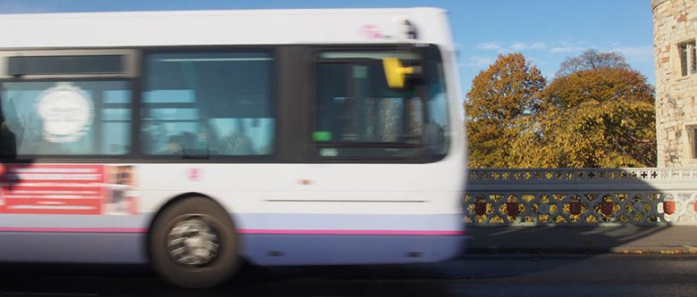 Due for cuts… York bus services. Photograph: Richard McDougall