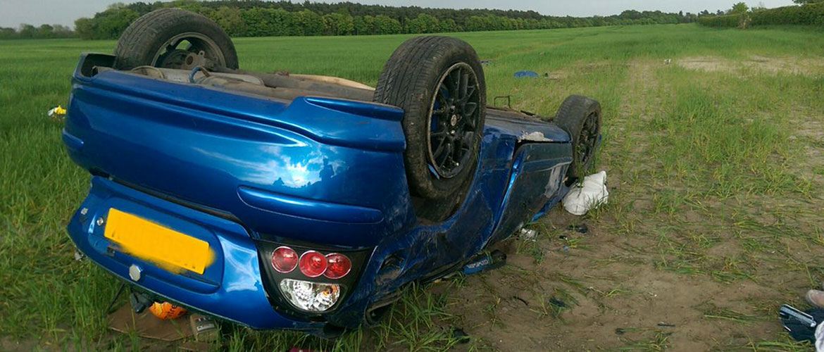 Man suffers serious injuries in car crash near York