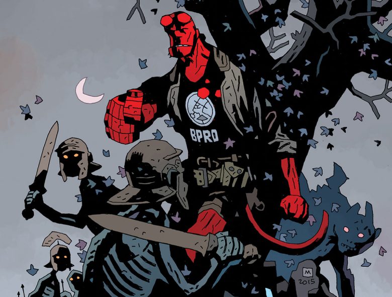 Hellboy. Image from the Hellboy Wiki