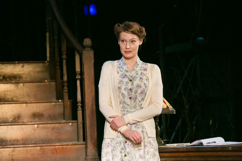 Glamorous… Polly Hughes as Maudie