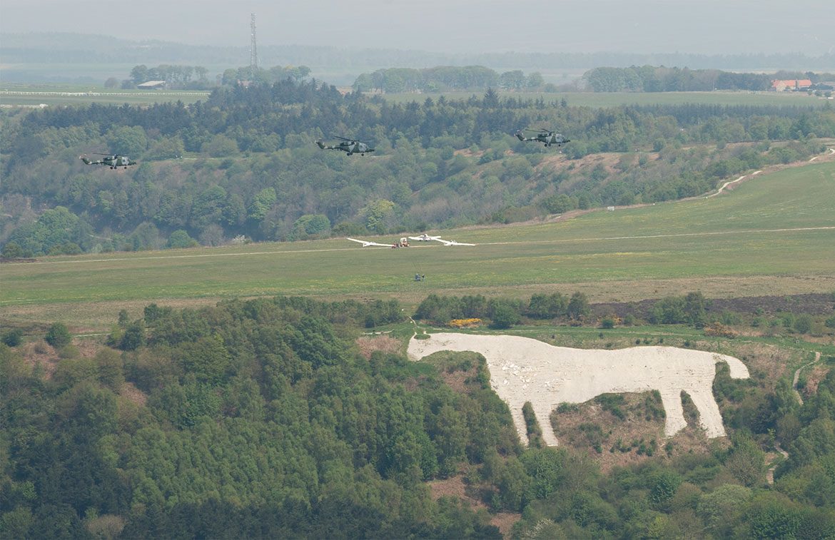 A closer look at the White Horse