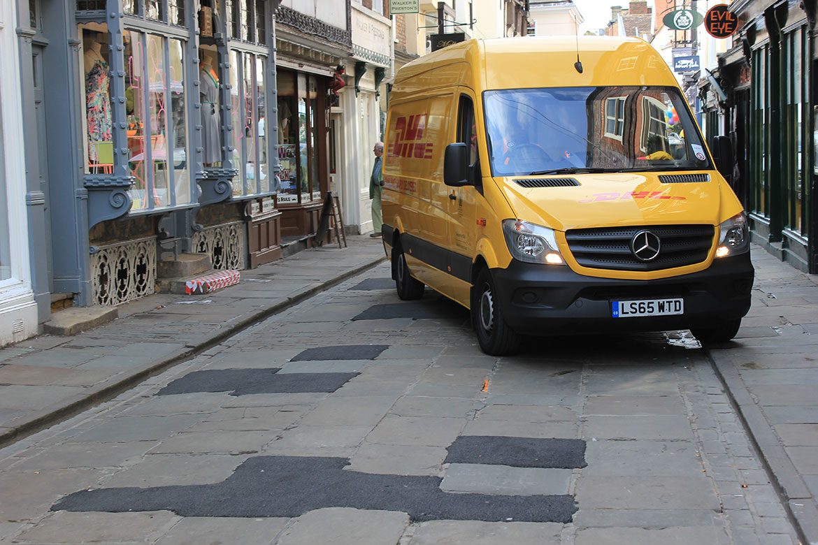 Traffic along the street has been blamed for the problems. Photograph: Dan  Edwards