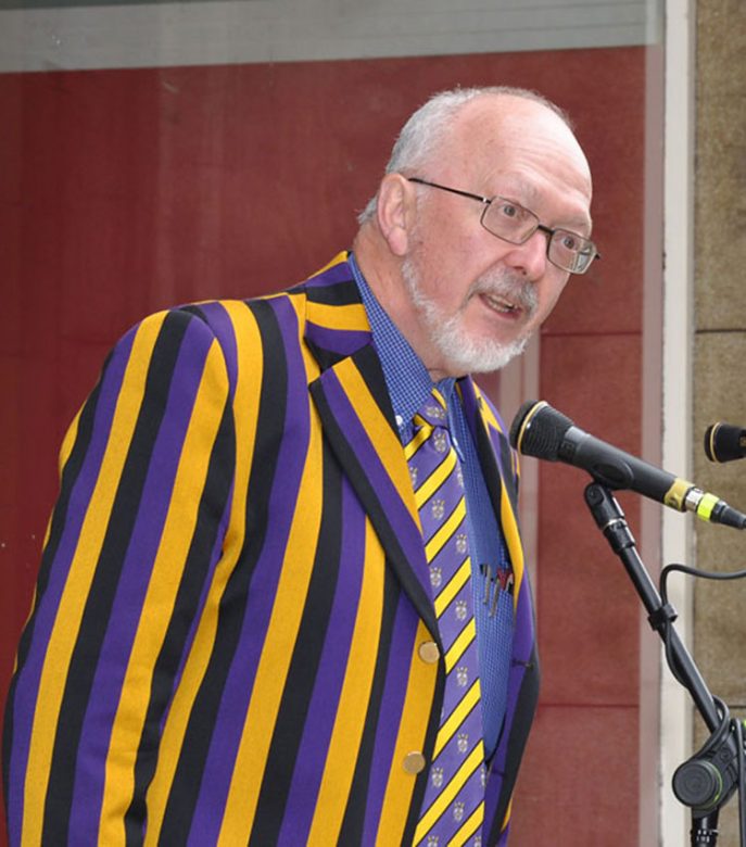 York City Rowing Club president Dr John Sparrow