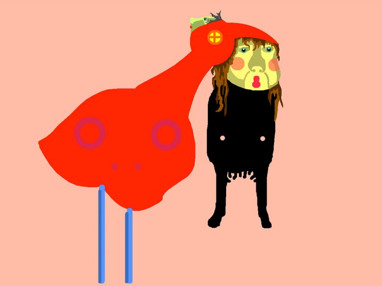 One of the works by Leeds artist Alicia Casper