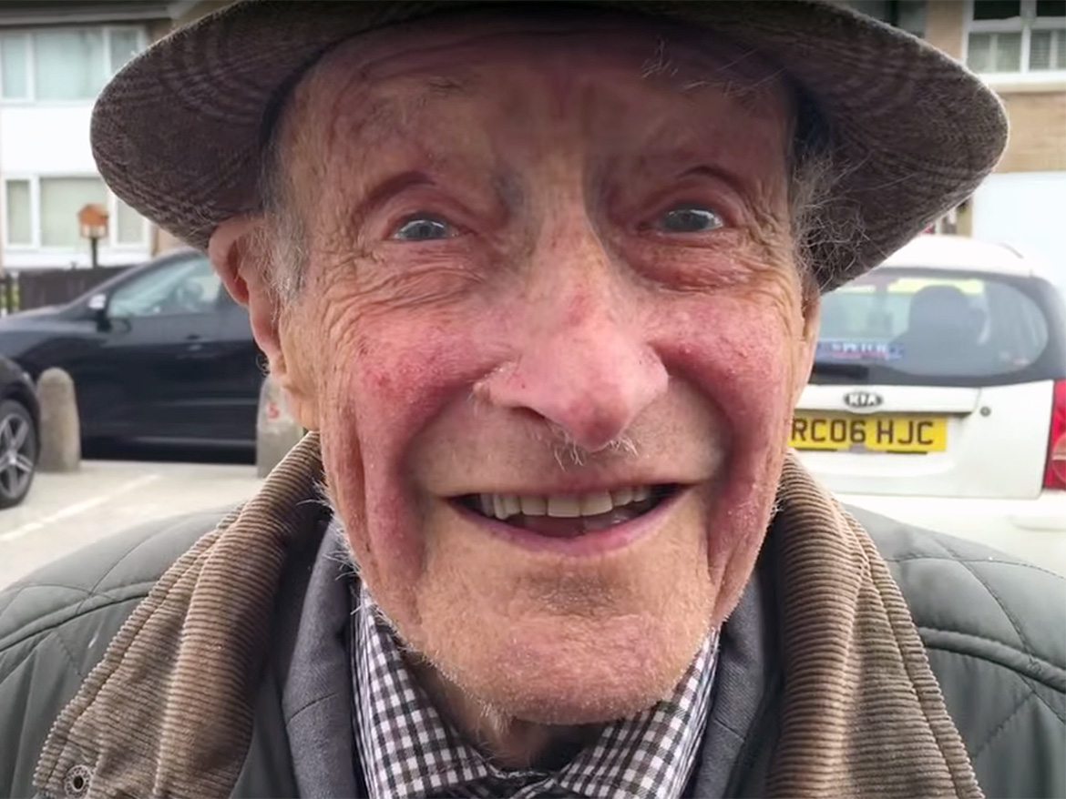 Bernard, 94, gets his bicycle back – and his joy on the video is something to see