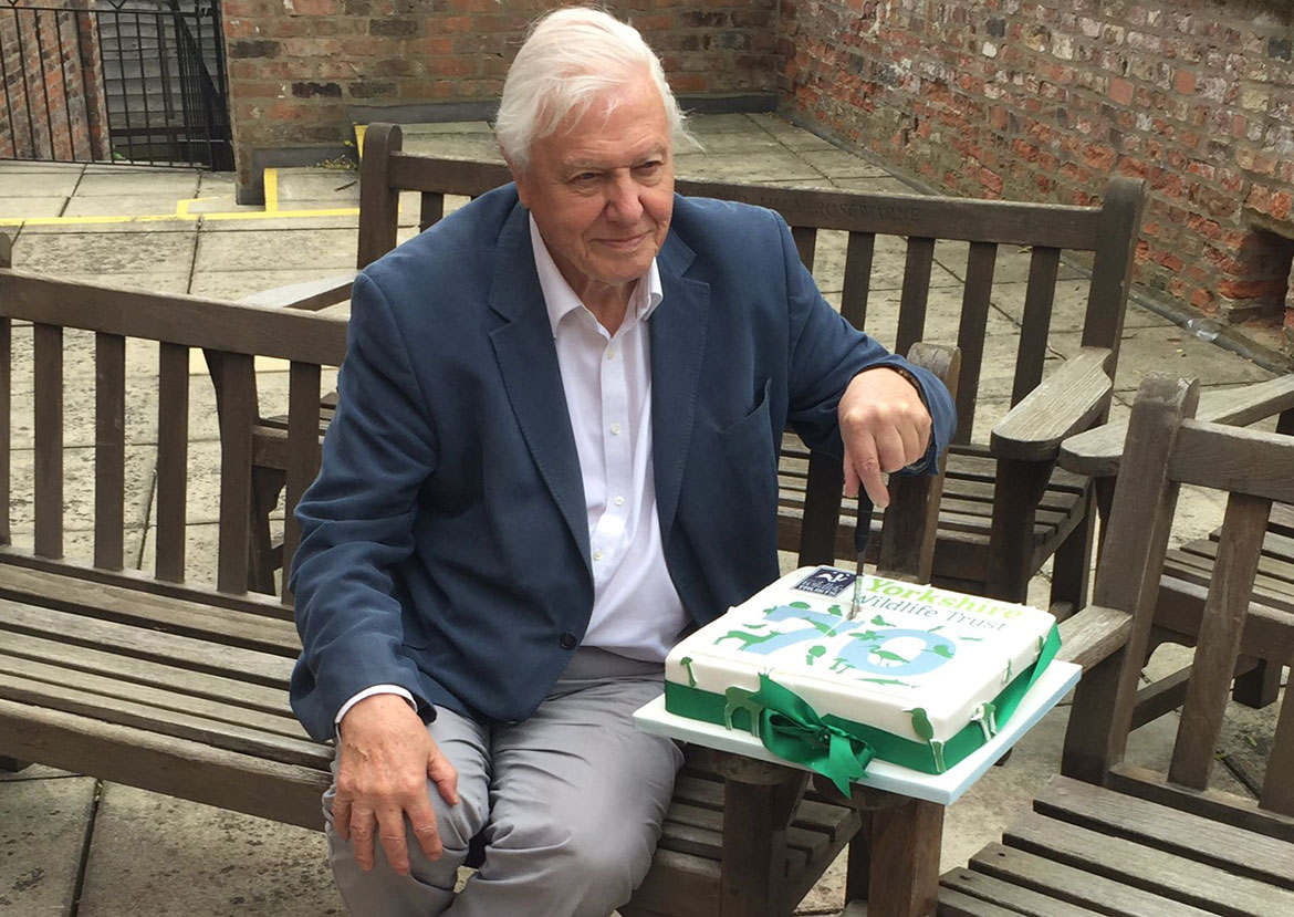 Pictures: Sir David Attenborough enthrals an audience in York