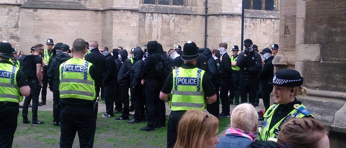 Police appeal for film of fascists in York – as Lord Mayor says they ‘have no place here’