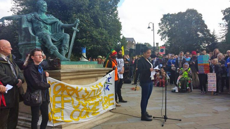 Photograph: Refugee Action York on Facebook