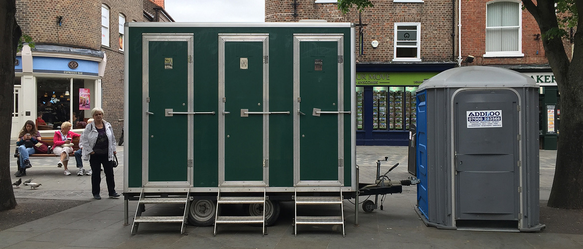 You can now spend a penny in King’s Square – for free…