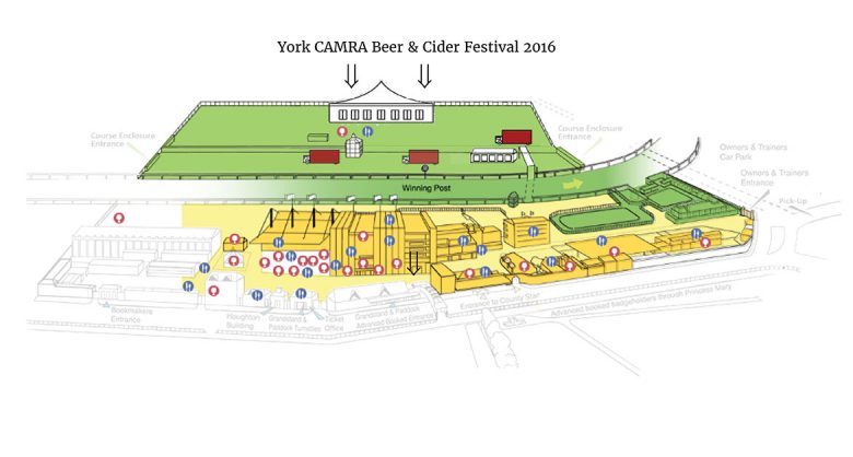 The festival will take place in the course enclosure opposite the grandstand at York Racecourse