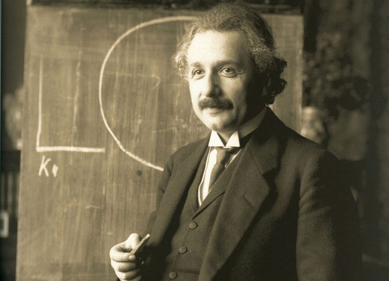 Albert Einstein. Photograph © Ferdinand Schmutzer on Wikimedia