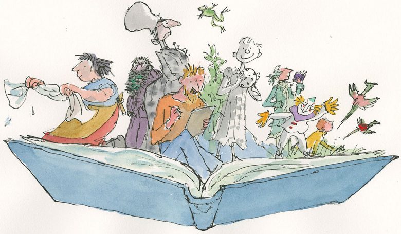 Illustrations by the wonderful Quentin Blake