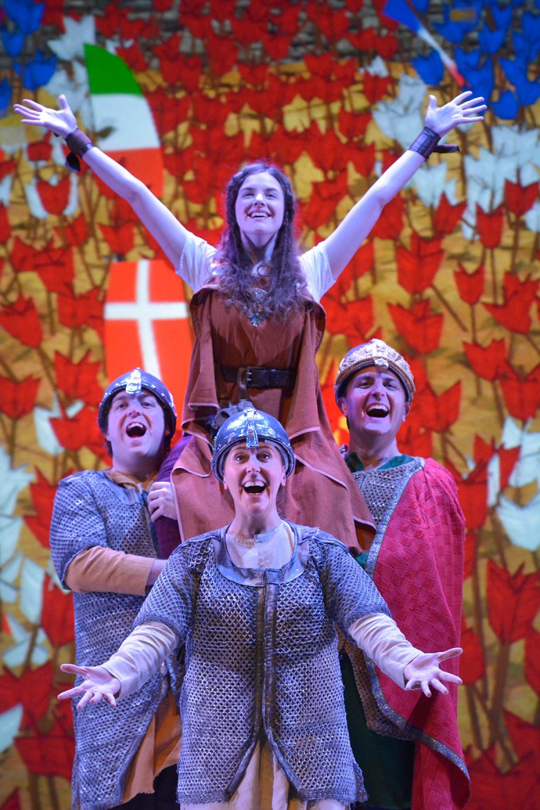 Invading York. Photograph: Ian Tilton