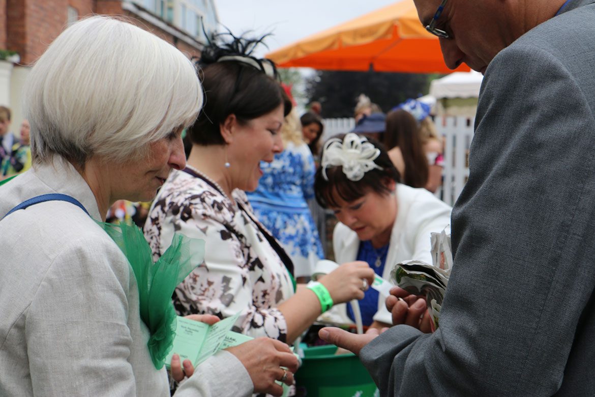 People gave generously. Photograph: Melissa Connolly