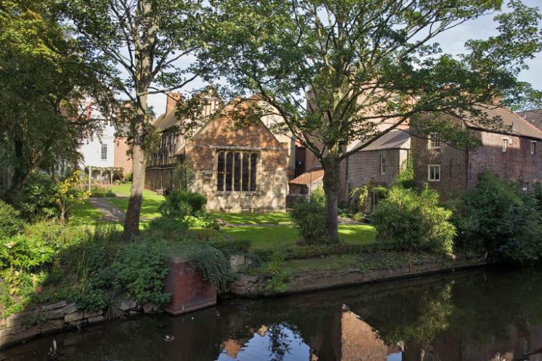 City centre sunspot… Photograph: Merchant Adventurers' Hall on Facebook