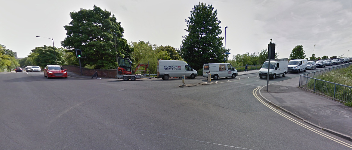 Car and moped collide in York – did you see the accident?