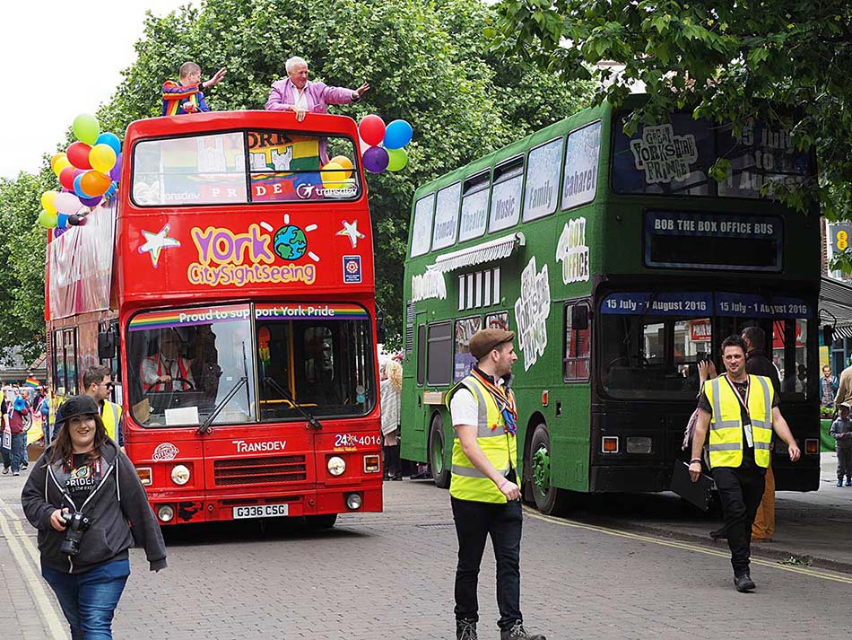 Parliament Street becomes bus central