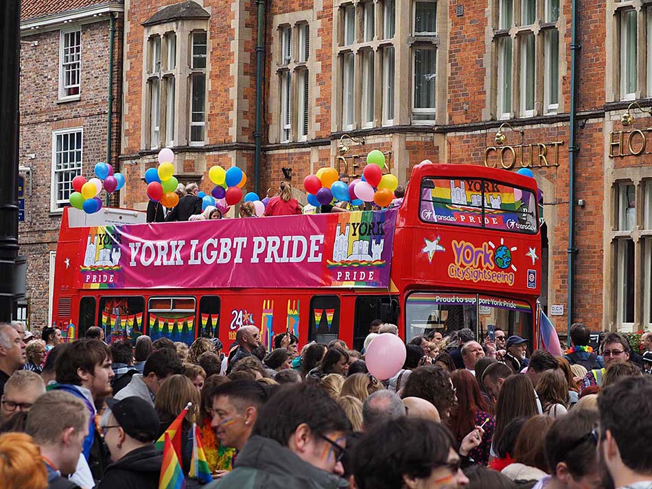 Large crowds joined in the parade