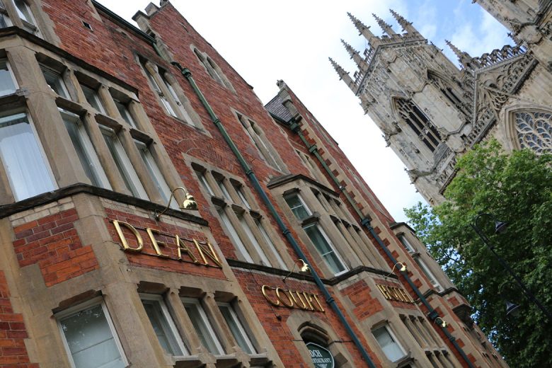 In the shadow of York Minster… Dean Court