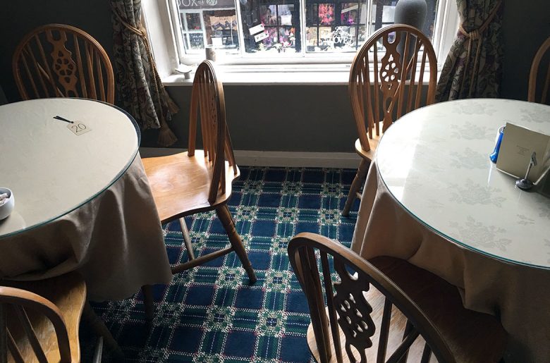 The patch of carpet that needs replacing supernaturally often
