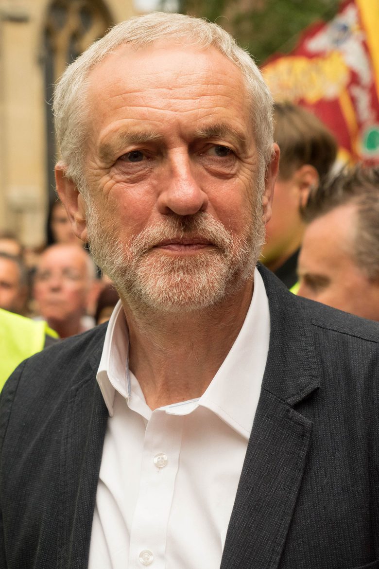 Jeremy Corbyn at the York rally in St Helen's Square. Photograph: Carlos Angel Ferrer of Kyoto Taiconauta Photography
