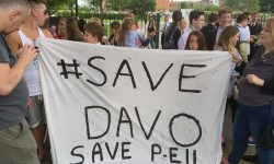 Video: ‘Save Davo, save PE’ – Parents and children stage protest outside York school